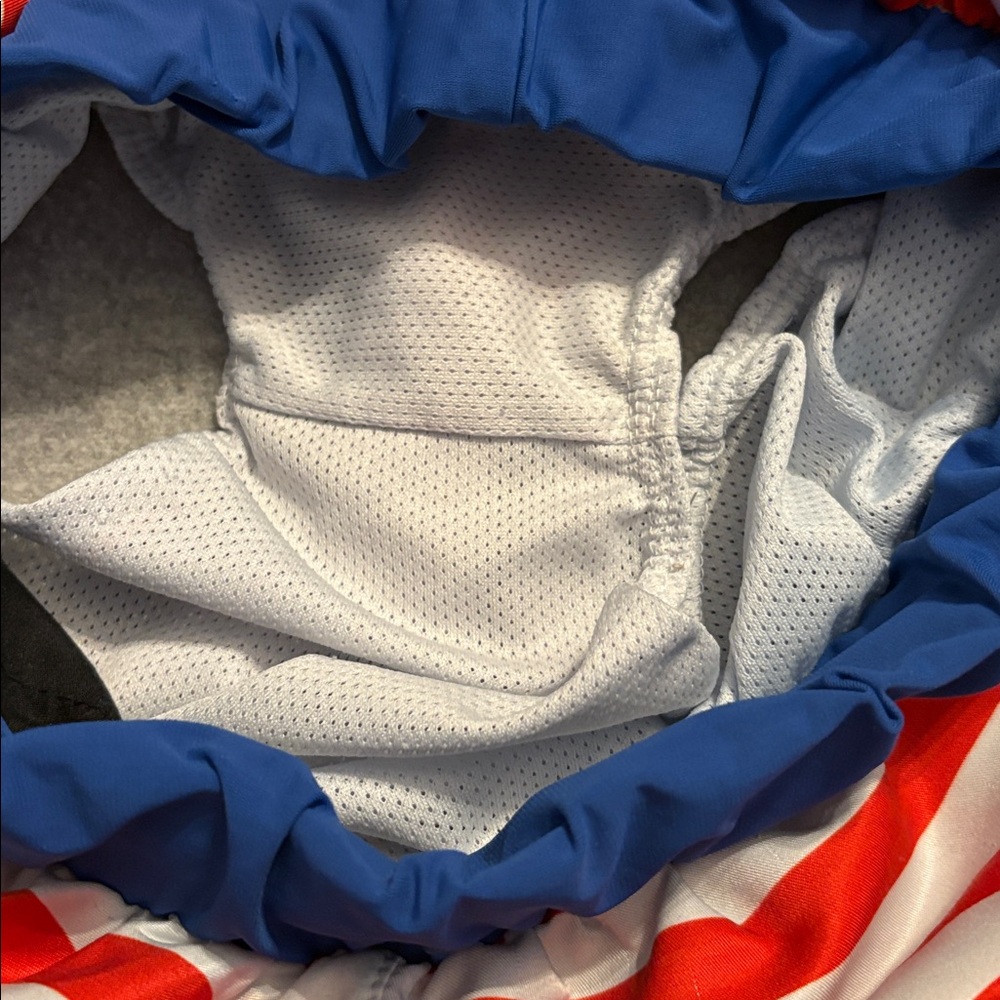 Patriotic Striped Women's Shorts 2POOD - Picture 7 of 7